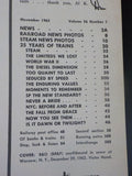 Trains Magazine 1965 November Diesel dimension Seduced by speed NYC before after