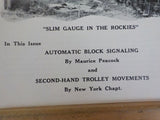 NRHS Bulletin 1941 October Automatic block signaling Second hand trolley movemen