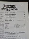 Pacific Rail News #275 October 1986 Morrison-Knudsen 1985 ICC nixes Santa Fe & E