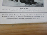 Model Railroader Magazine 1934 June Great Western Milw Union Terminal LOOSE COVR