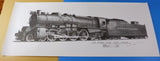 Print PRR Dual Purpose Engine #6704 Class M1a by Alvin F. Staufer SIGNED