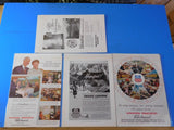 Ads Union Pacific Railroad Lot #37 Advertisements from various magazines (10)