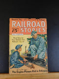 Railroad Stories Magazine 1936 Jan L&N Locos Ethiopa Phantom City Novel ideas fo