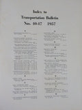 Transportation Bulletin 1957 #40-47 Hard Cover Street Railways of Connecticut