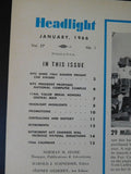 New York Central Headlight Employee Magazine 1966 January Traffic Promotion Awa
