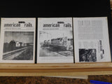 American Rails Formerly Midwestern Rails Lot of 3 issues Vol 12 #2, 4, 5 Copies?