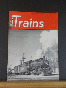 Trains Magazine 1951 June Twilight of Trolley Illinois Central floating bridge