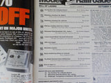 Model Railroader Magazine 1984 October Modeling Southern's Murphy branch line SD