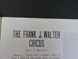 White Tops Circus Magazine 1937 February March Knecht & Becker Circus A Woman Pi