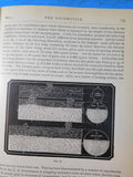 Locomotive, The Bound Volume  1881 Magazine 12 issues Volume 2