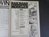 Railroad Modeler 1978 May Vol 8 #5 EMD SW1200 logging diesel plans Camelback IND