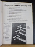 Air Progress 1972 February 1972 Vol 30 #2 Damage Cover is loose