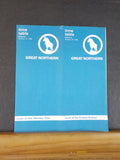Great Northern Public Timetable 1968 October 27