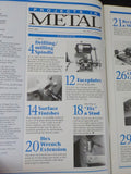Projects In Metal 1993 April Micro drilling milling spindle Faceplates for gap b