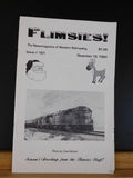 Flimsies West Issue #161 December 16, 1993 News Magazine of Western Railroading
