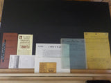 Jersey Central Lines Lot of 7 items Commuters Almanac Ticket Train Order Ferry r