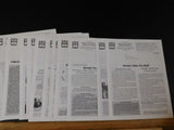 News from the National Association of Railroad Passengers 1992 COMPLETE YEAR Lot