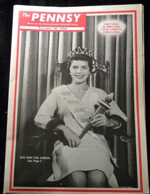 Pennsy Employee Magazine, The 1964 November 30