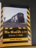 Rio Grande in Color Vol 2 Utah by James Sandrin  Morning Sun Book w/DJ