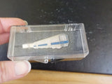 Jewelry Passenger car tie clip Silver & blue in color