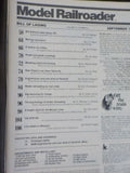 Model Railroader Magazine 1980 September Zap texturing B&M Roundhouse drawings
