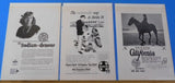 Ads Santa Fe Railway Lot #17 Advertisements from various magazines (10)