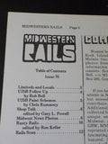 Midwestern Rails 1981 July Vol.7 No.7 Issue #70 Build a U25B Chrome Crank shaft