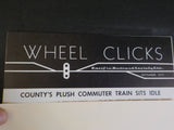 Wheel Clicks 1977 September Pacific Railroad Society County’s Plush Commuter Tra