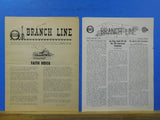 Branch Line Pacific Coast Region NMRA Lot of (6) Issues 1964-1971