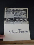 Electric Railroads #13 and #15  Complete? Great Northern Fairmont Park