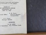 Pennsylvania Railroad Maintenance Instructions General No 2 CT-2901-A