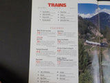 Trains Magazine 2000 March Clark Fork Line Juice train Montana Clark Fork Line N