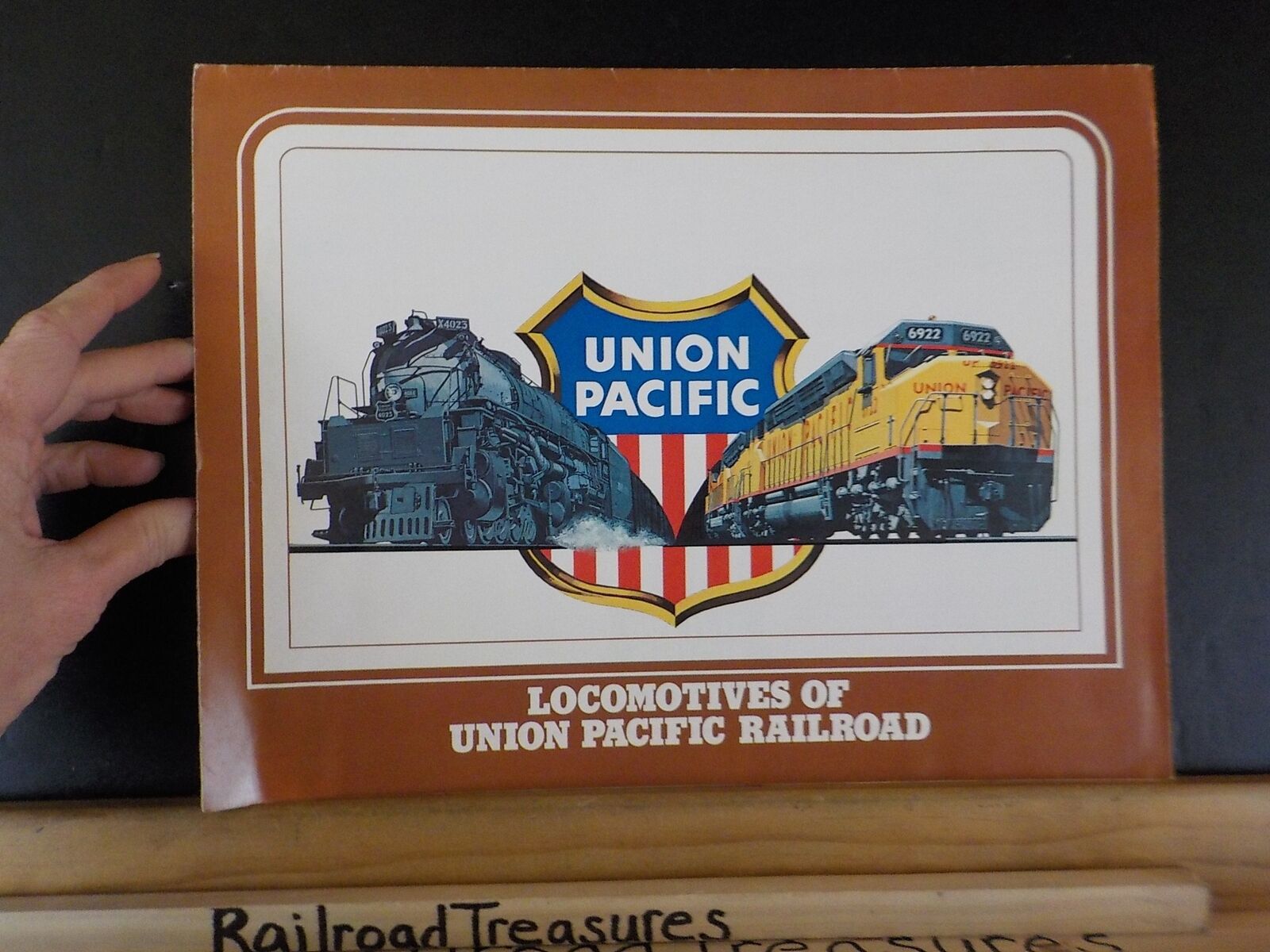 Union Pacific Locomotives of Union Pacific Railroad brochure ...