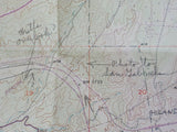 Map Cajon Quadrangle California San Bernardino Co. Topographic Map 1956