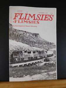 Flimsies West Issue #102 September 13, 1990 News Magazine of Western Railroading