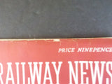 Model Railway News 1951 April Covers loose Great Western Coach drawings