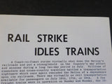 Pacific News #70 August 1967 Pickering Lumber Corp Rail strike idles trains
