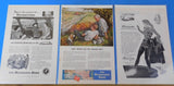 Ads Milwaukee Road Lot #2 Advertisements from various magazines (10)