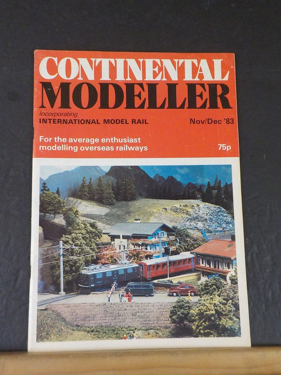 Continental Modeller 1983 November December The Last Garratt