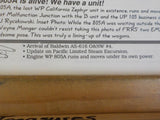 Western Pacific Feather River Rail Society The Train Sheet #54 1992 March April