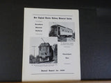 New England Electric Railway Association Seashore Electric Ry Annual Report 1949