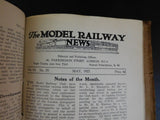 Model Railway News Bound Volume 3 1927 Jan - Dec Clockwork steam electric PRIVAT