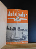 Modelmaker Magazine Bound Volume 17 October 1939 - June 1940  9 issues