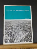 Norfolk and Western Magazine 1967 March Employee N&W Men Combat Big Snows