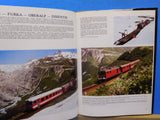 Les Grands Trains Des Alpes Dust Jacket 1982  115 pages