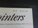 EMD Pointers 1957 July 25 #66 something new in gaskets with sample attached