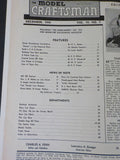 Model Craftsman RMC 1941 December Pickle car Diesel streamlined loco Baggage car