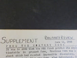 Railfan’s Review  V 1 #0,#1 1948 Lot of 2 Railroads & Railfans in New York Metro