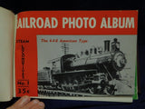 Railroad Photo Album Numbers 1-6 Hard Cover