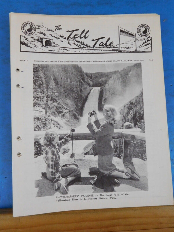 Tell Tale 1962 June Northern Pacific Employee Magazine Telltale